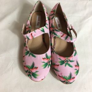Lulu hun flamingo Mary Jane Size 38